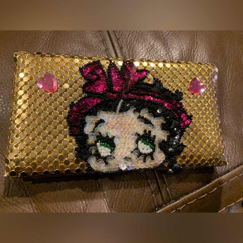Betty Boop Sequined Wallet